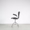 Chaise de Bureau Pivotante par Arne Jacobsen pour Fritz Hansen, Danemark, 1950s 11
