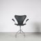 Swivel Desk Chair by Arne Jacobsen for Fritz Hansen, Denmark, 1950s 1