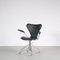 Sedia da scrivania girevole di Arne Jacobsen per Fritz Hansen, Danimarca, anni '50, Immagine 14