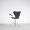 Chaise de Bureau Pivotante par Arne Jacobsen pour Fritz Hansen, Danemark, 1950s 15