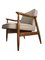 GFM-87 Armchair by Juliusz Kedziorek in Linen Upholsry, 1960s, Image 6