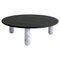 Round White Marble Sunday Coffee Table by Jean-Baptiste Souletie 1