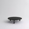 Large Round Black Marble Sunday Coffee Table by Jean-Baptiste Souletie 2