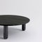 Round Black Marble Sunday Coffee Table by Jean-Baptiste Souletie 3