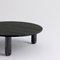 Round Black Marble Sunday Coffee Table by Jean-Baptiste Souletie, Image 3