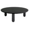 Round Black Marble Sunday Coffee Table by Jean-Baptiste Souletie 1