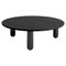 Round Black Marble Sunday Coffee Table by Jean-Baptiste Souletie, Image 1
