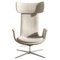 Large Light Grey Oddysey Headrest Armchair by Eugeni Quitllet 1