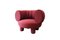 Rotes Sofa von Thomas Dariel 3