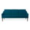 Trois Places Mr Olsen en Noyer Turquoise Foncé par Warm Nordic 2