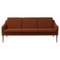 Mr Olsen Three-Seater Sofa in Oak by Warm Nordic, Image 1