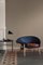 Fried Egg Left Lounge Chair Sheepskin Scandinavian Grey by Warm Nordic 11