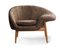 Fauteuil Fried Egg Right par Warm Nordic 2