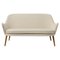 Dwell 2 Seater Sofa in Cream by Warm Nordic 1