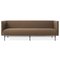 Galore Three-Seater Sofa in Sprinkles Cappuccino Brown by Warm Nordic, Image 2