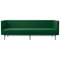 Galore 3-Sitzer Sofa in Smaragdgrün von Warm Nordic 1