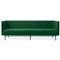 Galore 3-Seater Sofa in Emerald from Warm Nordic, Image 2