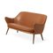 Dwell 2-Sitzer Sofa in Camel Seide von Warm Nordic 3