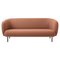 Caper 3 Seater Sofa in Fresh Peach by Warm Nordic 1