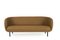 Caper Three-Seater in Olive by Warm Nordic 2