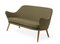 Dwell 2 Seater Sofa in Olive by Warm Nordic 3