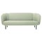 Caper 3 Seater Sofa in Mint with Stitches by Warm Nordic 1