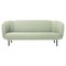 Caper 3 Seater Sofa in Mint with Stitches by Warm Nordic, Image 1