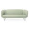Caper 3 Seater Sofa in Mint with Stitches by Warm Nordic 2