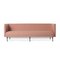 Galore 3 Seater Sofa in Pale Rose by Warm Nordic 2