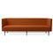 Galore Three-Seater in Terracotta by Warm Nordic 2