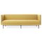 Galore 3 Seater Sofa in Desert Yellow Sprinkles by Warm Nordic 2