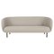 Caper Three-Seater in Pearl Grey by Warm Nordic 1