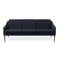 Mr Olsen 3 Seater Oak Sprinkles Midnight Blue Sofa by Warm Nordic, Image 2
