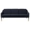Mr Olsen 3 Seater Oak Sprinkles Midnight Blue Sofa by Warm Nordic 1
