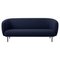 Caper 3 Seater Steel Blue Sofa by Warm Nordic 1