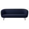 Caper 3 Seater Steel Blue Sofa by Warm Nordic 1