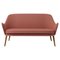 Dwell Two-Seater in Blush by Warm Nordic 1
