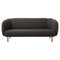 Caper 3 Seater Stitches Sprinkles Mocca Sofa by Warm Nordic, Image 1