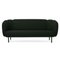 Caper 3 Seater Stitches Forest Green Sofa by Warm Nordic, Image 2