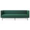 Galore 3 Seater Sofa in Hunter Green with Sprinkles by Warm Nordic 2