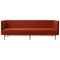 Galore Three-Seater in Maple Red by Warm Nordic 1