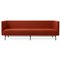 Galore Three-Seater in Maple Red by Warm Nordic 2