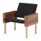 Natural Walnut Block Armchair by Carl Malmsten, Image 1