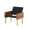 Natural Walnut Block Armchair by Jonas Lutz, Image 9