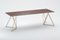 Steel Stand Table 240 in Walnut by Sebastian Scherer 7