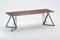 Steel Stand Table 240 in Walnut by Sebastian Scherer 8