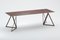 Steel Stand Table 240 in Walnut by Sebastian Scherer 10