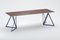 Steel Stand Table 240 in Nussholz von Sebastian Scherer 4