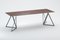 Steel Stand Table 240 in Walnut by Sebastian Scherer 9