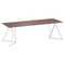 Steel Stand Table 240 in Nussholz von Sebastian Scherer 1